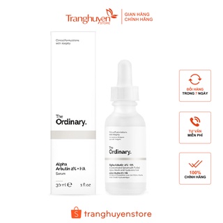 Tinh chất dưỡng trắng Alpha Arbutin 2% + HA - The Ordinary