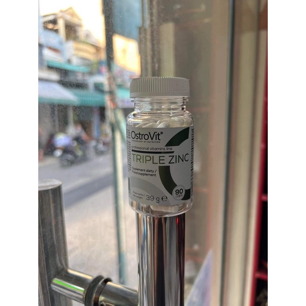 Vitamin Zinc | Ostrovit Triple Zinc | Vitamin Kẽm và Khoáng Chất Cho Cơ Thể  15mg - Chính Hãng
