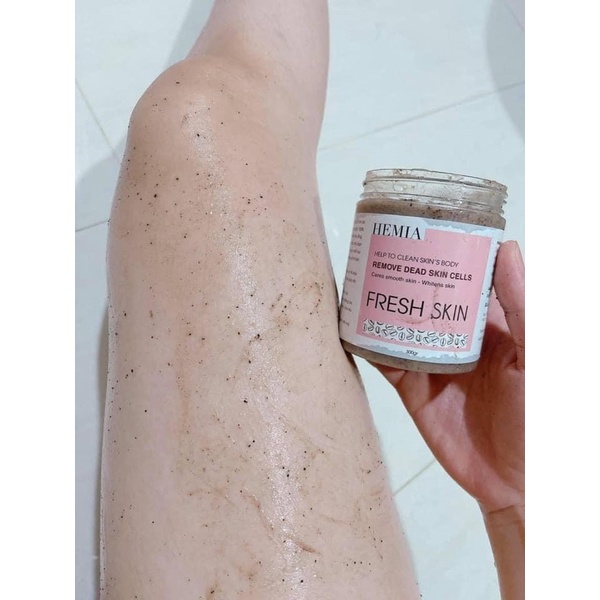 [Chính Hãng] Tẩy Da Chết Organic Cafe Sữa Non HEMIA Hàn Quốc | BigBuy360 - bigbuy360.vn