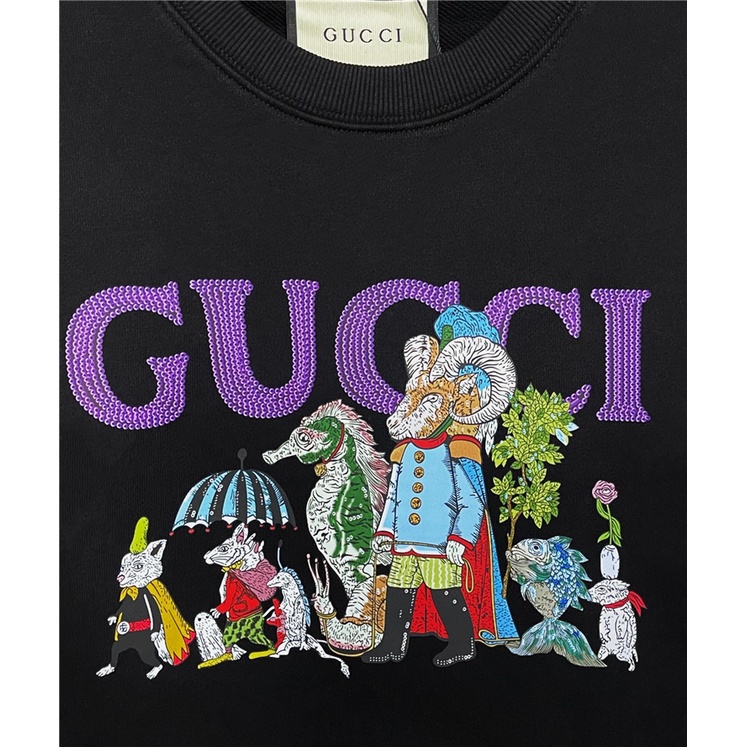 Gucc1    Áo sweater Tay Dài Cổ Tròn Thời Trang Thu Đông Cho Nam Giới Gucc1 2022