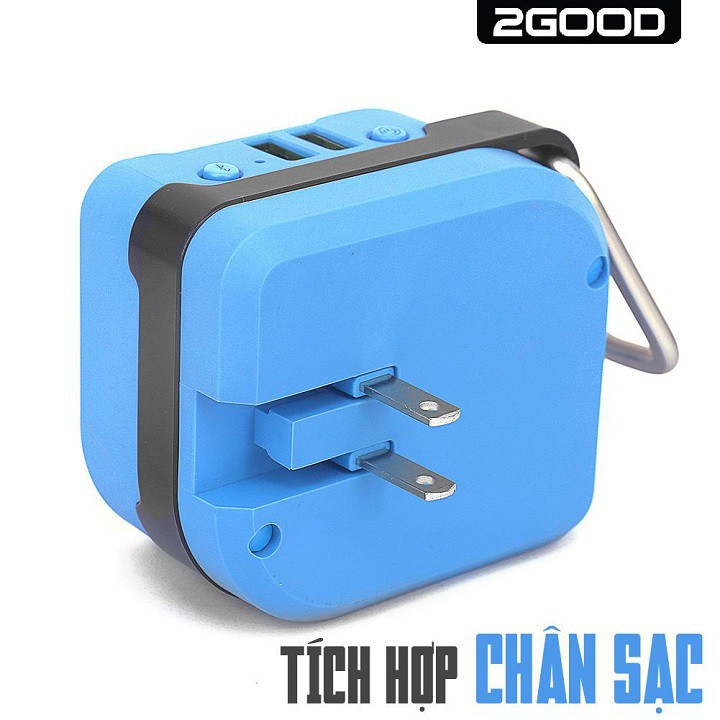 Loa bluetooh kiêm sạc dự phòng 2GOOD RK-6000mAh