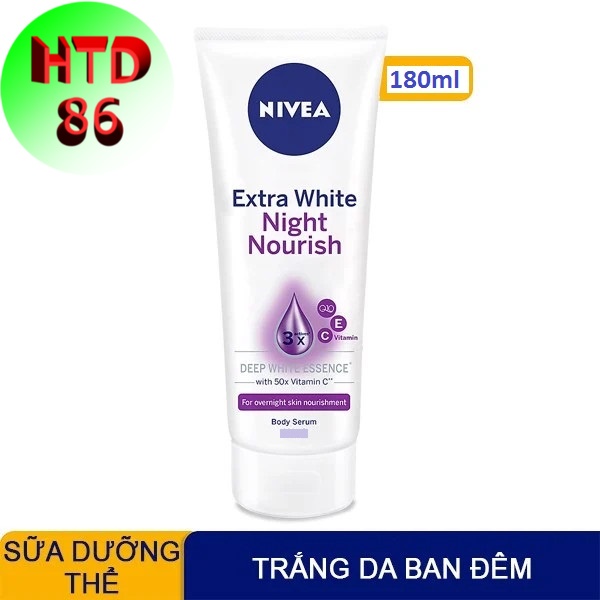 Serum dưỡng da ban đêm Nivea 180ml