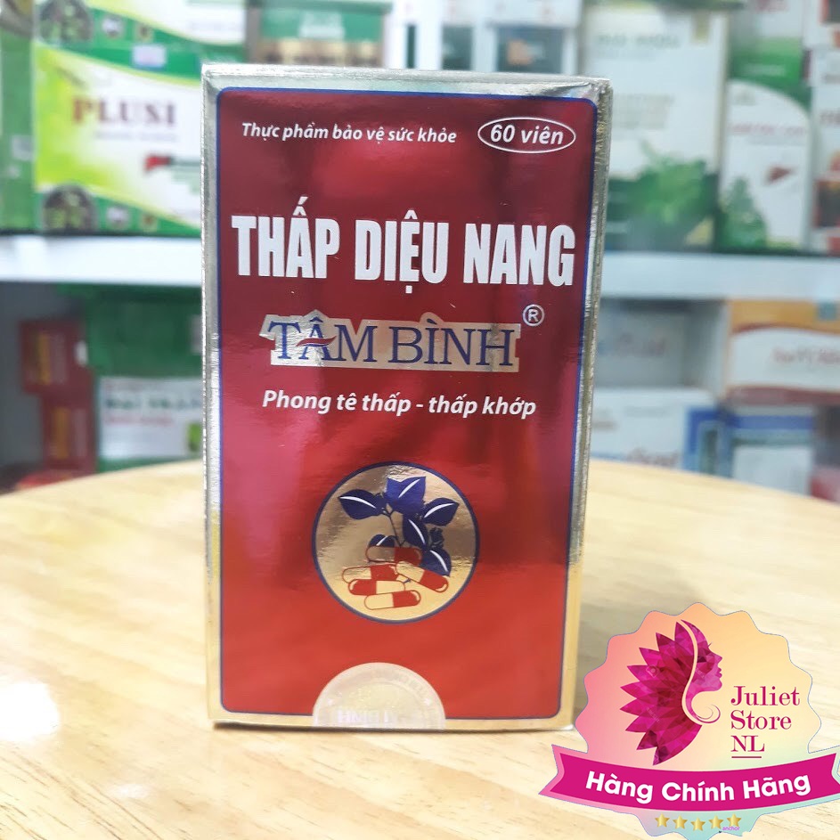 [CHÍNH HÃNG] THẤP DIỆU NANG TÂM BÌNH ĐẨY LÙI ĐAU KHỚP DẠNG THẤP ĐAU THẦN KINH LIÊN SƯỜN AN TOÀN HIỆU QUẢ