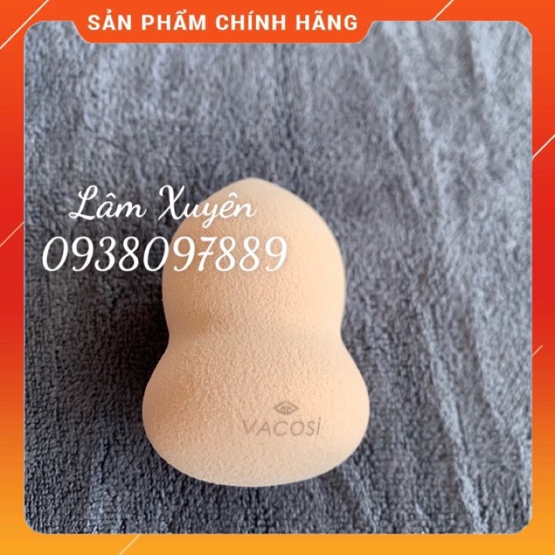 Bông phấn đánh kem, đánh Cushion CHÍNH HÃNG tán kem nền dễ dàng, kem thấm đều vào bề mặt, bề mặt nhẵn mịn