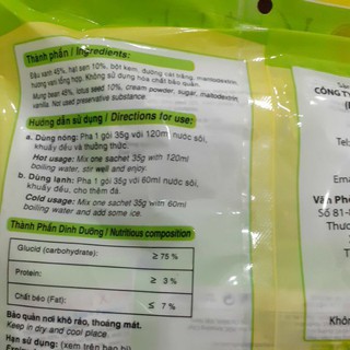 Bột Đậu Xanh Hạt Sen Có Đường 350g