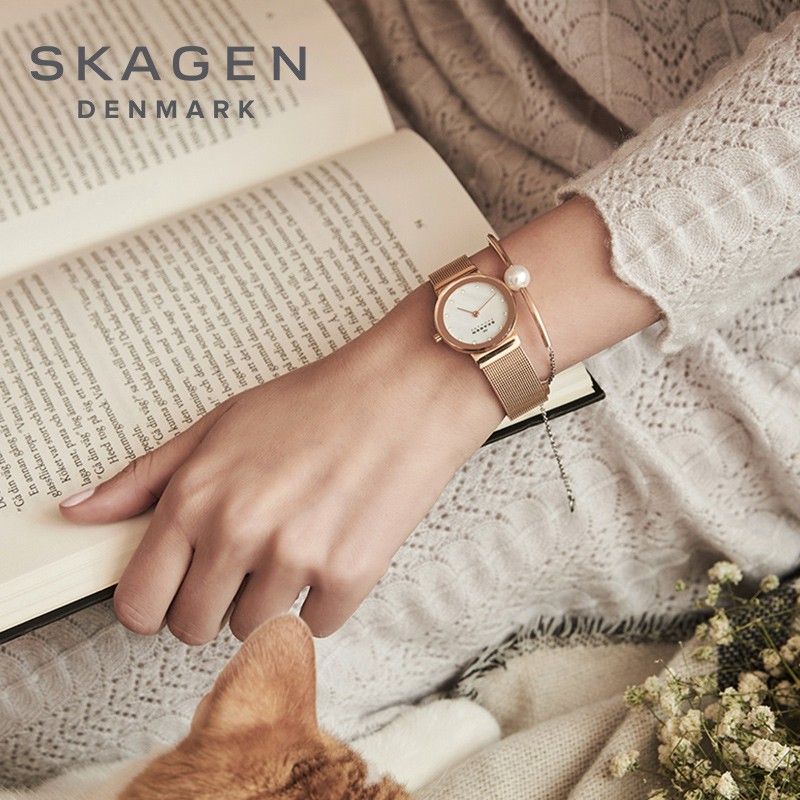 ĐỒNG HỒ SKAGEN NỮ 358SRRD CHÍNH HÃNG (26MM)