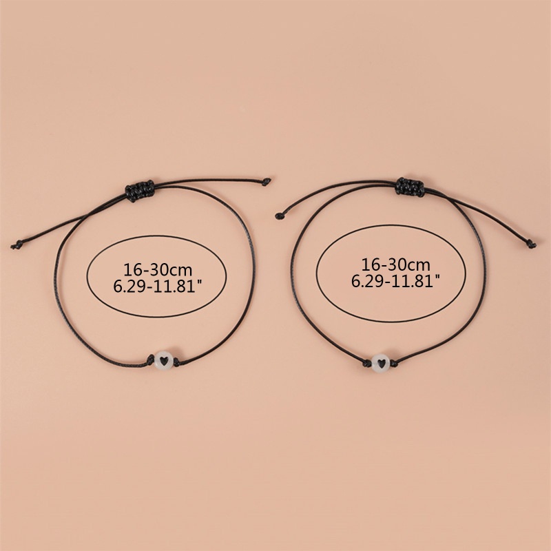 Vòng Đeo Tay Dây Bện Hình Trái Tim Phát Sáng Trong Tối Cho Nữ