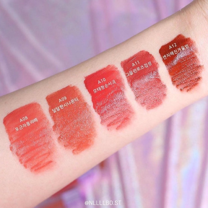 Son Kem Lì Black Rouge Ver 2 #A08, #A09, #A10, #A11, #A12