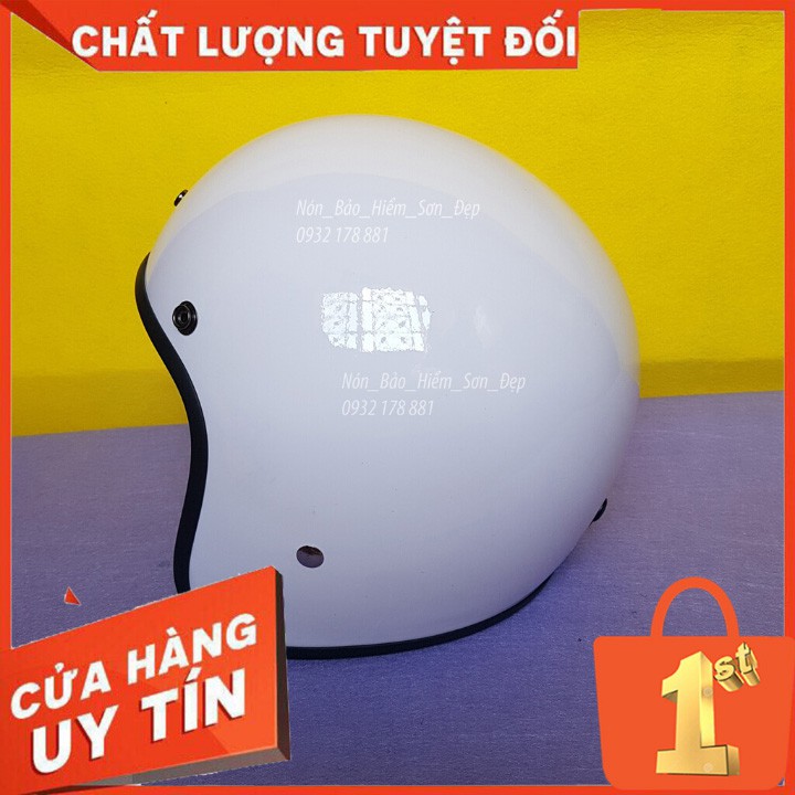 Mũ Bảo Hiểm 3/4 Đầu Chuyên Đi Phượt