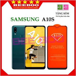 Kính Cường Lực SamSung A10S - Cao Cấp - Full màn hình 11D - Độ cứng 9H - Độ trong suốt cực cao [FreeShip_50K] . .