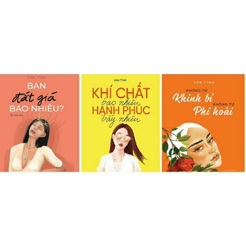 Sách- Combo 3 quyển Bạn đắt giá bao nhiêu + Khí chất bao nhiêu hạnh phúc bấy nhiêu + Không tự khinh bỉ không tự phí hoài