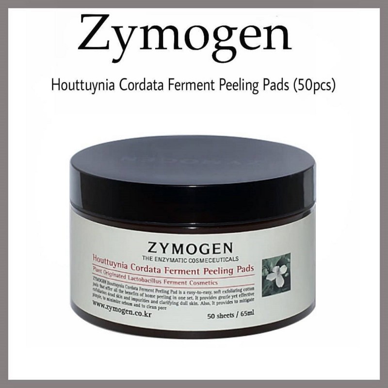 Bông Tẩy Da Chết Zymogen Houttuynia Cordata Ferment Peeling Pads (50 miếng)