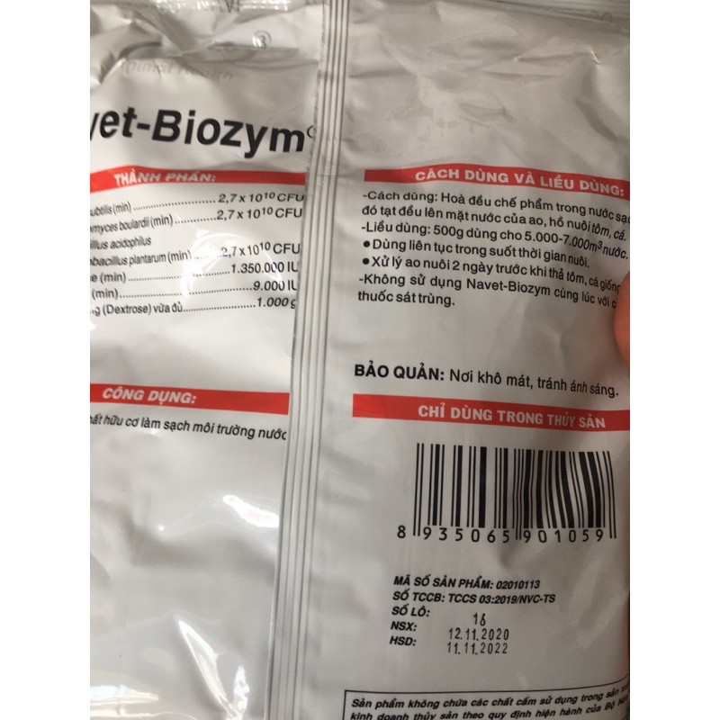 navet-biozyme 1kg/gói