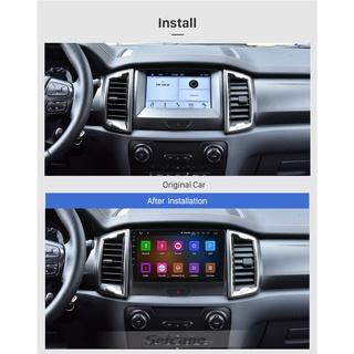 Mặt dưỡng màn hình dvd android 9” 10” ford ranger 2006-2011 2012-2015 2016-2019 2020 2021 cắm jack nguồn zin