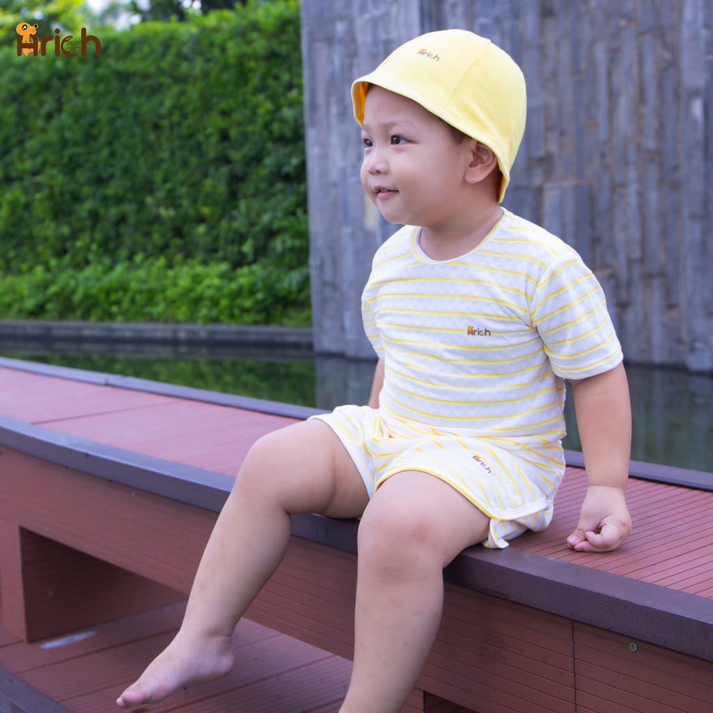 Mũ/ Nón em bé vải Sợi tre SIZE LỚN