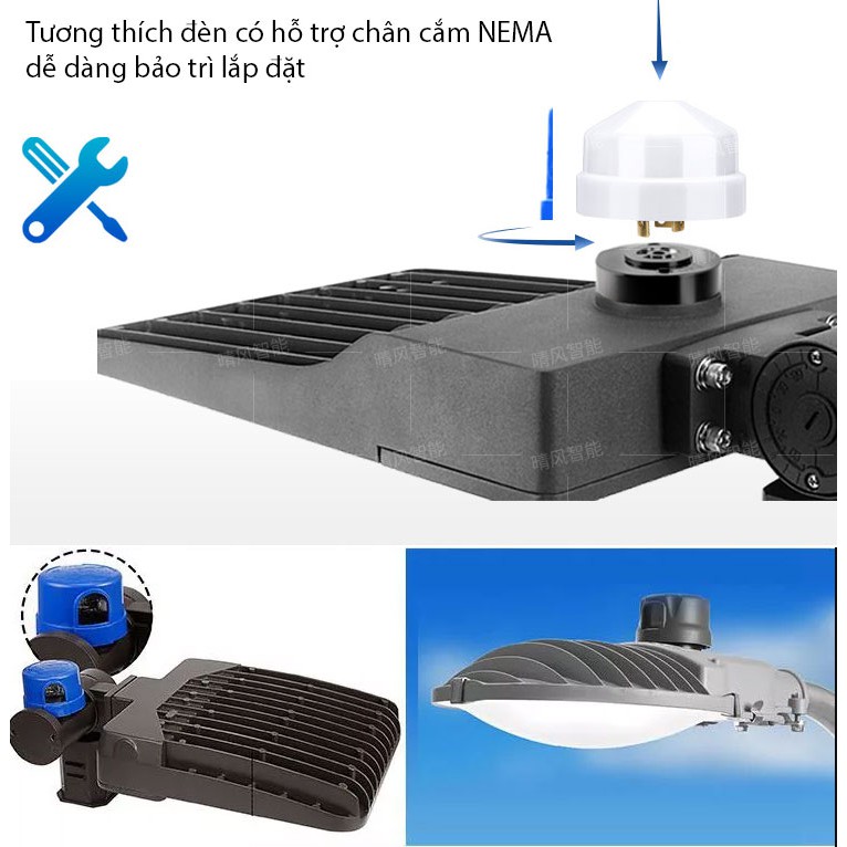Công tắc cảm biến ánh sáng Zodion SS4D chống sáng tia sét, nhá đèn pha ô tô