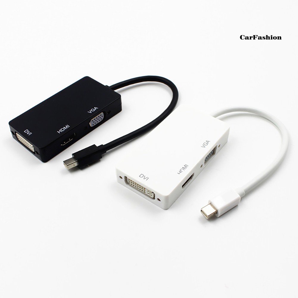 Cáp Chuyển Đổi Chs3 Trong 1 Từ Cổng Mini Display Port Dp Sang Hdmi Vga Dvi Cho Macbook Pro Air