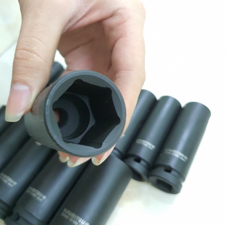 Tuýp Khẩu đen dài 1/2 inch Nhật Bản Kouritsu thép CR-Mo, Bảo hành 12 tháng
