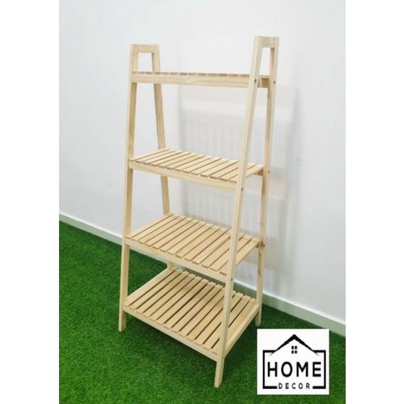 KỆ GỖ ĐA NĂNG HOMESDECOR, KỆ SÁCH GỖ 4 TẦNG