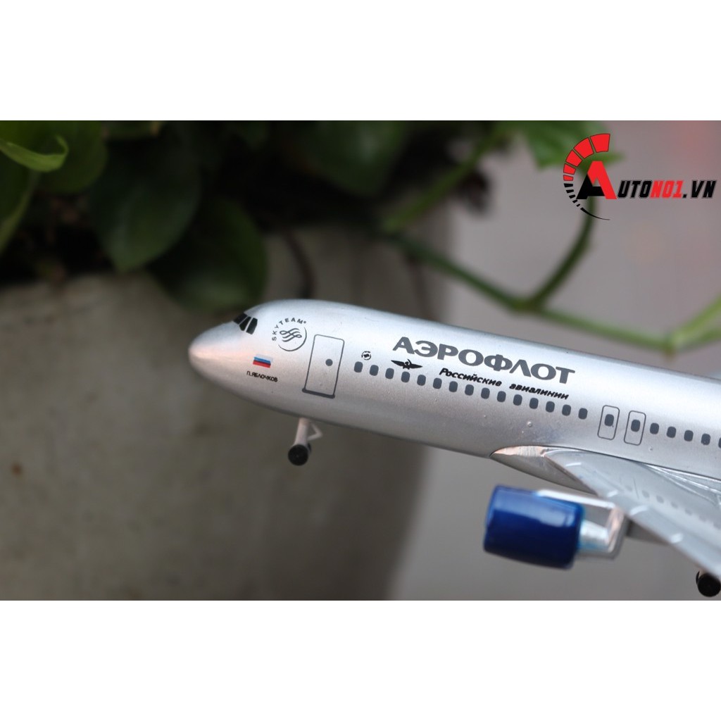 MÔ HÌNH MÁY BAY AEROFLOT 18CM EVERFLY 6273