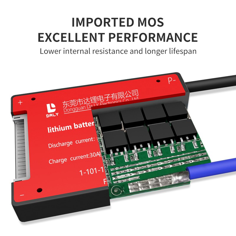 Bảng Mạch Bảo Vệ Pin Lithium 6S 15A-40A 18650 24V BMS Chuyên Dụng Dành Cho Xe Điện