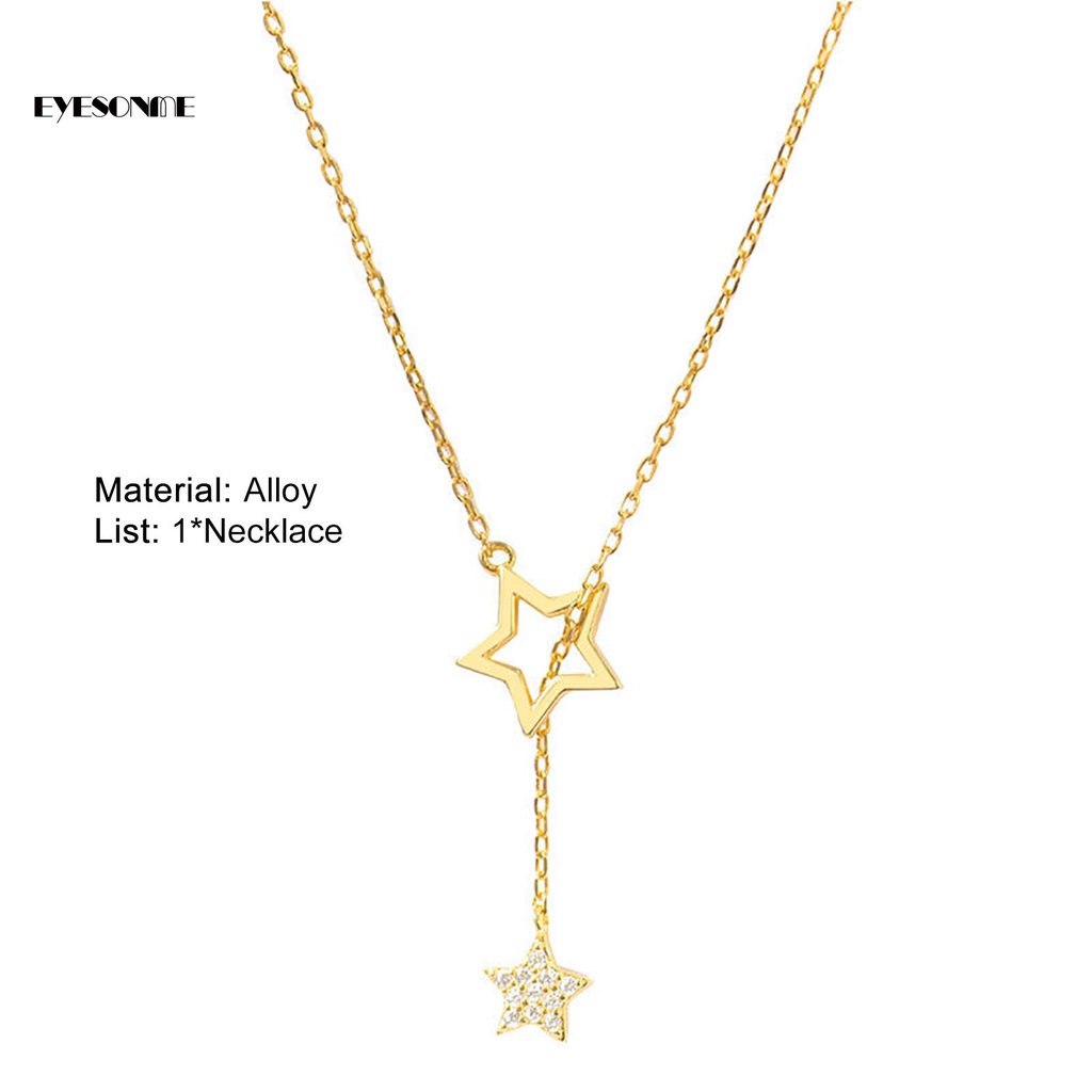 Vòng cổ Mặt Hình Đôi Mắt Bằng Thép Không Gỉ Dễ Phối Đồ Thời Trang Cho Nữ