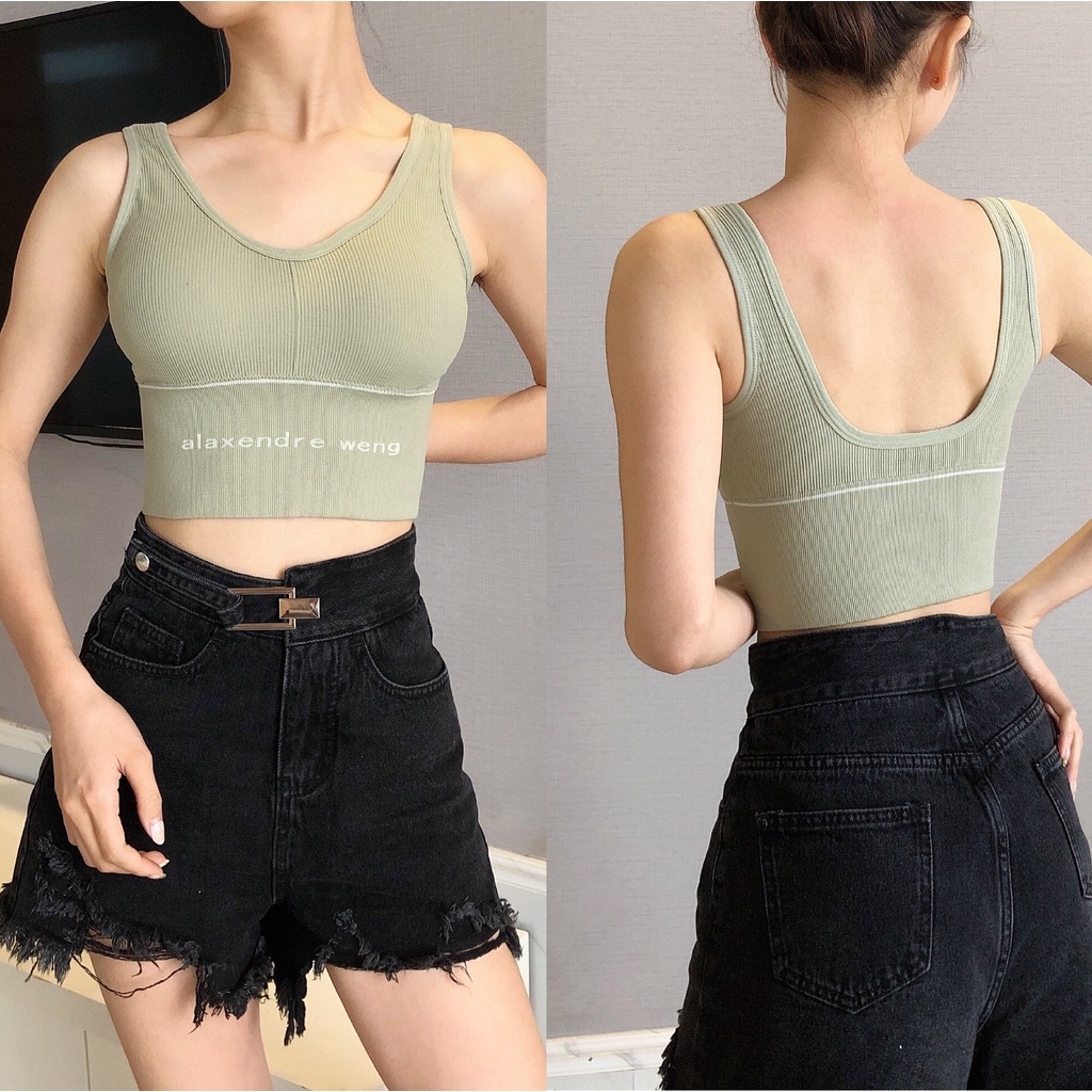 Áo Lót Thể Thao Levao Có Mút Nâng Ngực Phong Cách Hàn Quốc