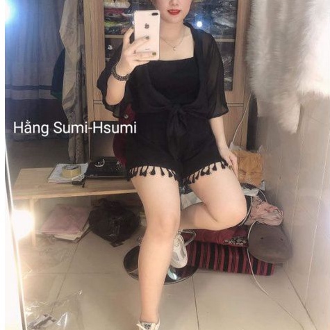 Bigsize Quần đùi lụa HSUMI