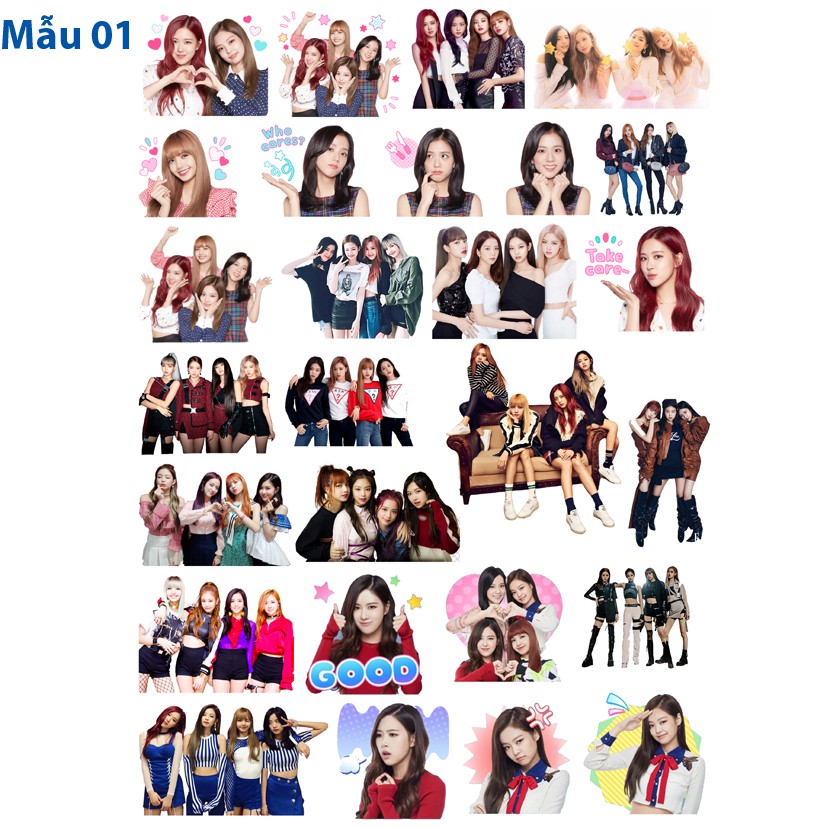 Sticker / Hình Sdán nhóm nhạc BLACKPINK