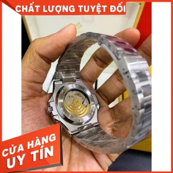 ĐỒNG HỒ NAM 40mm - PATEX PHILIPPE - AUTOMATIC CƠ LỘ MÁY - BẢO HÀNH24 THÁNG.