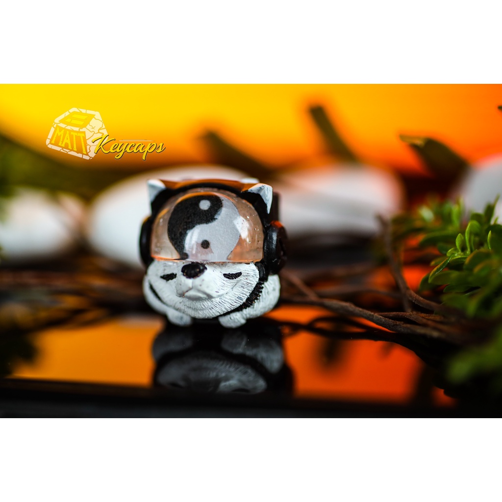 Sirius Keycaps - Âm Dương - Artisan Keycaps - Nút bàn phím cơ - Trang trí bàn phím cơ Sirius