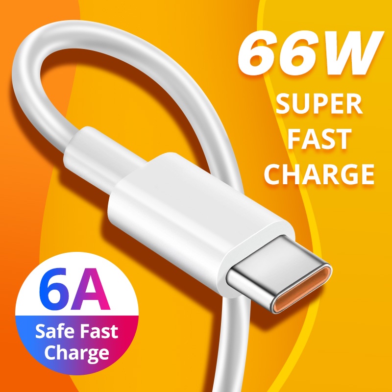 Dây Cáp Sạc Nhanh Hdoorlink 66w 6a Cho Samsung Huawei Oppo Xiaomi