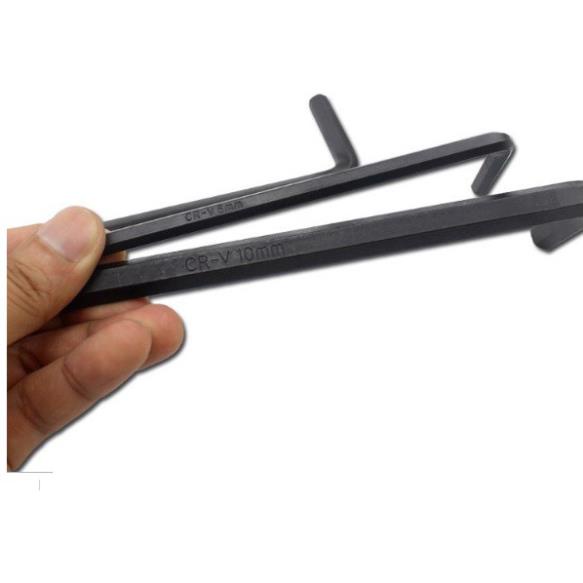 Bộ 9 đầu lục giác cờ lê chín mảnh đặt bóng đầu lục giác tua vít cờ lê đầu phẳng