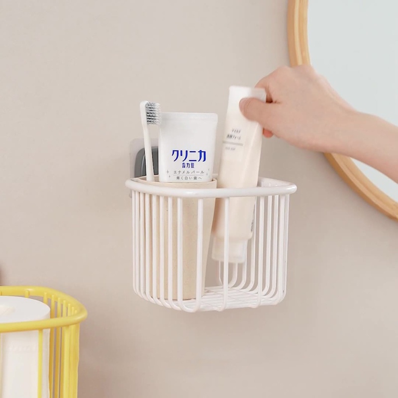 Giỏ Đựng Khăn Giấy Bằng Nhựa Thiết Kế Đục Lỗ Tiện Dụng