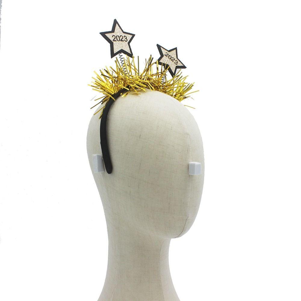 Băng Đô Cài Tóc Hình Chữ HAPPY New Year 15H Phong Cách Hàn Quốc 2023