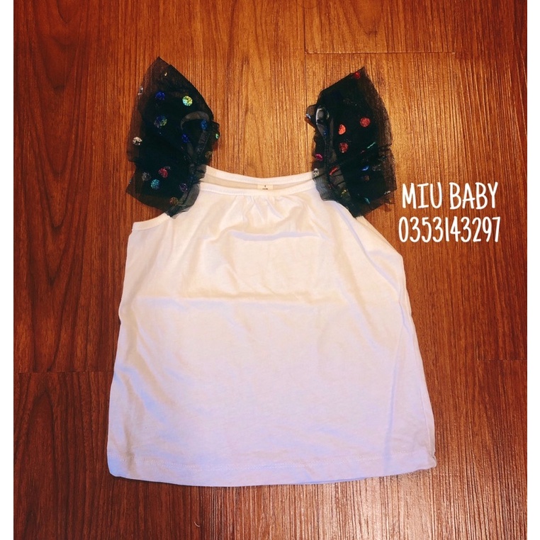 Áo cánh tiên ren bé gái du xin