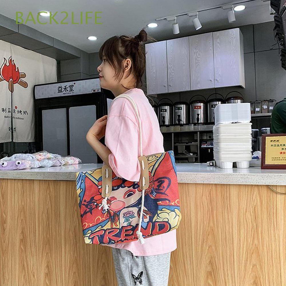 Túi Xách Du Lịch / Đeo Vai / Xách Tay Có Khóa Kéo Kim Loại Sức Chứa Lớn Phong Cách Hàn Quốc