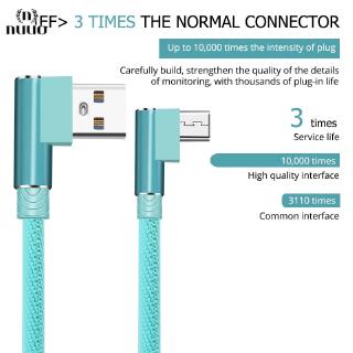 Dây Cáp Sạc Nhanh 90 Độ Micro Usb Cho Samsung Xiaomi Huawei