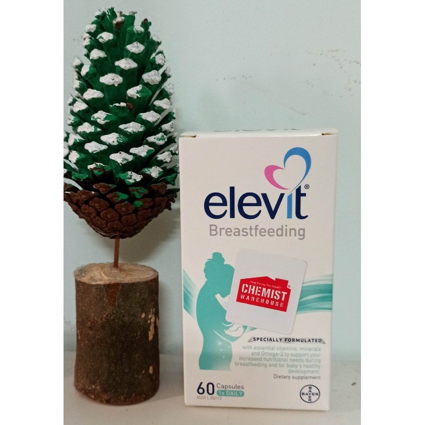 Elevit Sau Sinh - Elevit Breastfeeding 60 viên-Úc Date 2023 (mẫu mới)