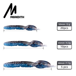 Mồi giả câu cá 50mm 65mm-10 chiếc 80mm