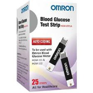 Que thử đường huýet omron hgm-stp1a hộp 25 test