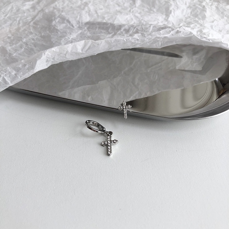 Khuyên Tai Chéo  191119Bông Tai Thiết Kế Đơn Giản Thời Trang Dành Cho Nữ