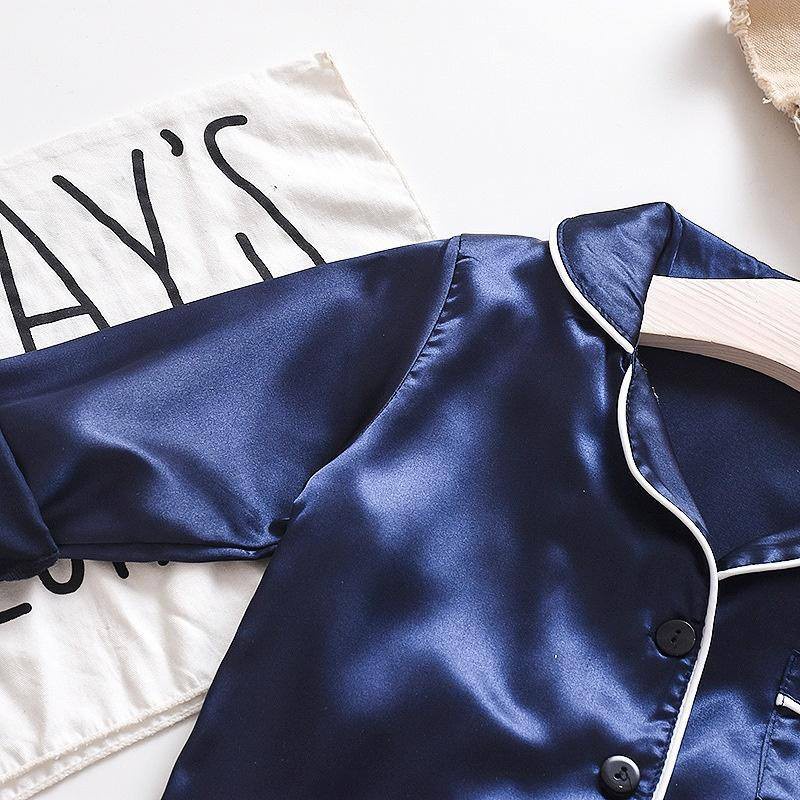 Pijama Cho Bé Trai,Gái Dài Tay Chất Lụa Cực Xinh Cho Bé Yêu - Moobaby Shop