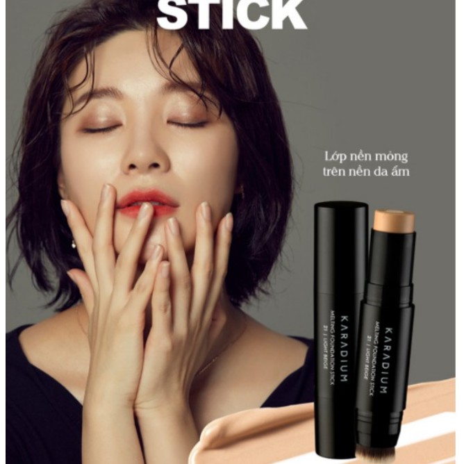 Kem Nền Dạng Thỏi Che Phủ Hoàn Hảo Karadium Melting Foundation Stick.