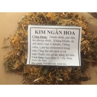 Combo kim ngân hoa - ngưu tất - râu ngô - mã đề