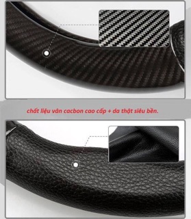 Bọc vô lăng carbon cao cấp xe XPANDER