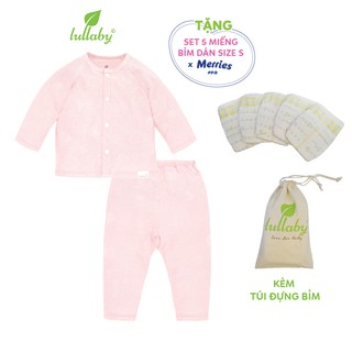 Lullaby - bộ cài giữa td raglan nh620p kèm quà tặng