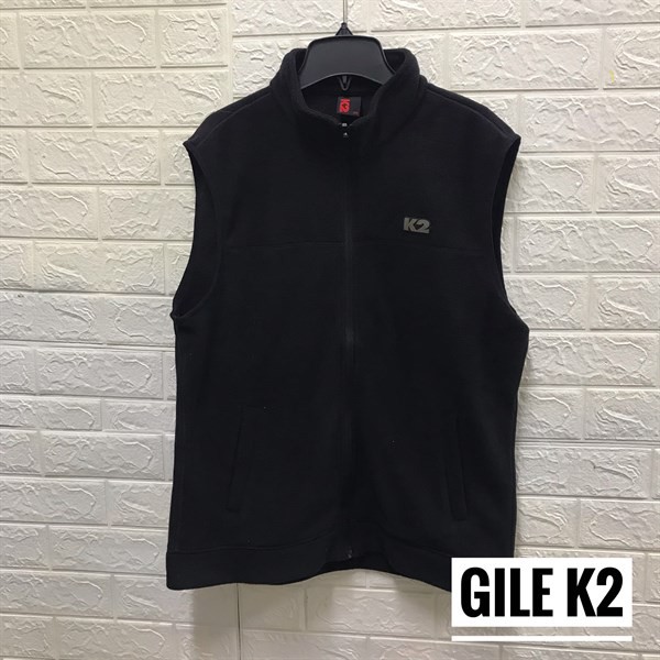 Áo Khoác gile nỉ bông K2