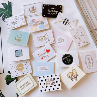 Thiệp Chúc Mừng Sáng Tạo Phong Cách Hàn Quốc