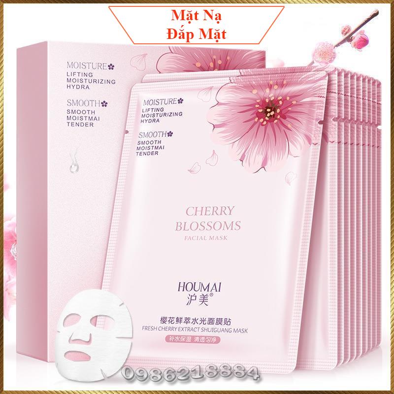 Mặt nạ trắng da kiểm soát dầu Hoa Anh Đào Houmai Cherry Blossom Facial Mask HCB5